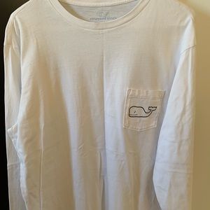 Vineyard Vines, Medium, White, Long Sleeve